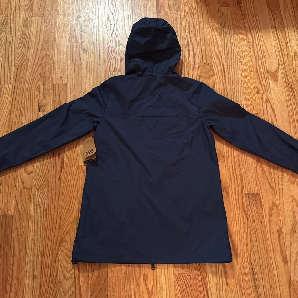 VANS Kastle MTE Long Windbreaker Hooded Zip Jacket - Picture 11 of 11